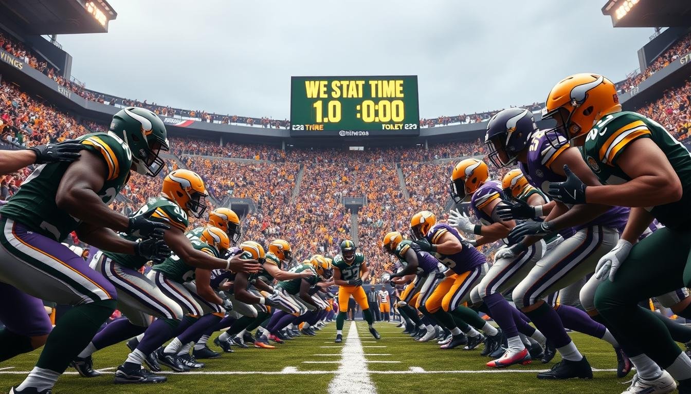 minnesota vikings vs green bay packers match player stats